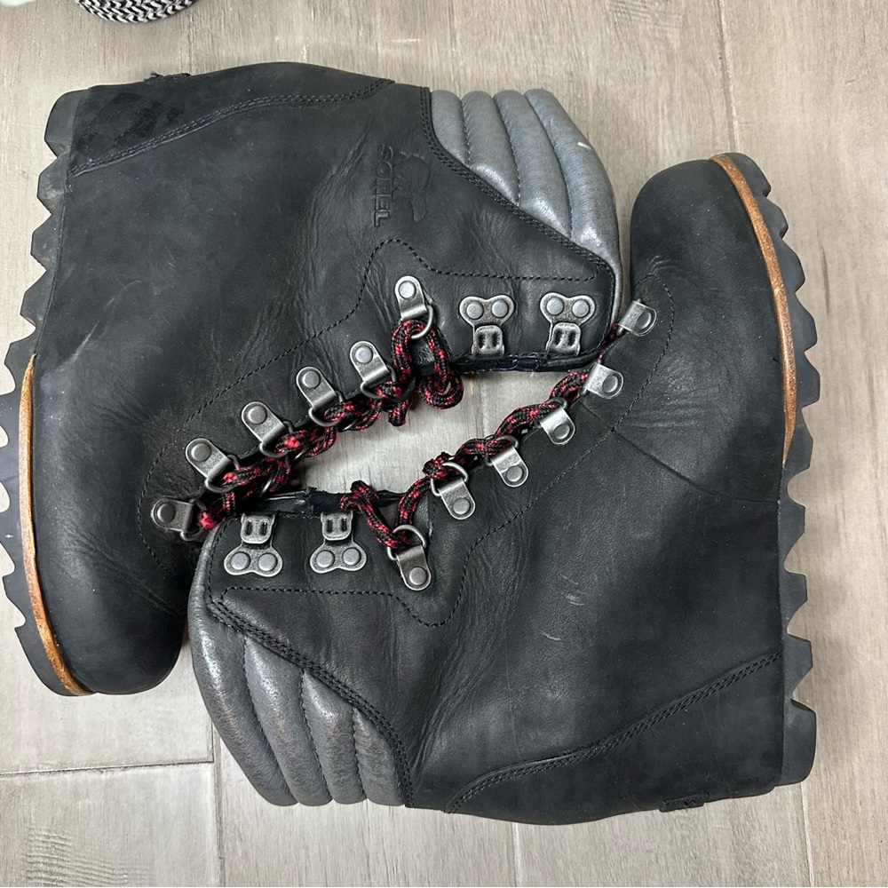 SOREL WOMEN'S CONQUEST WEDGE WATERPROOF SNOW BOOTS  7 - Picture 16 of 16